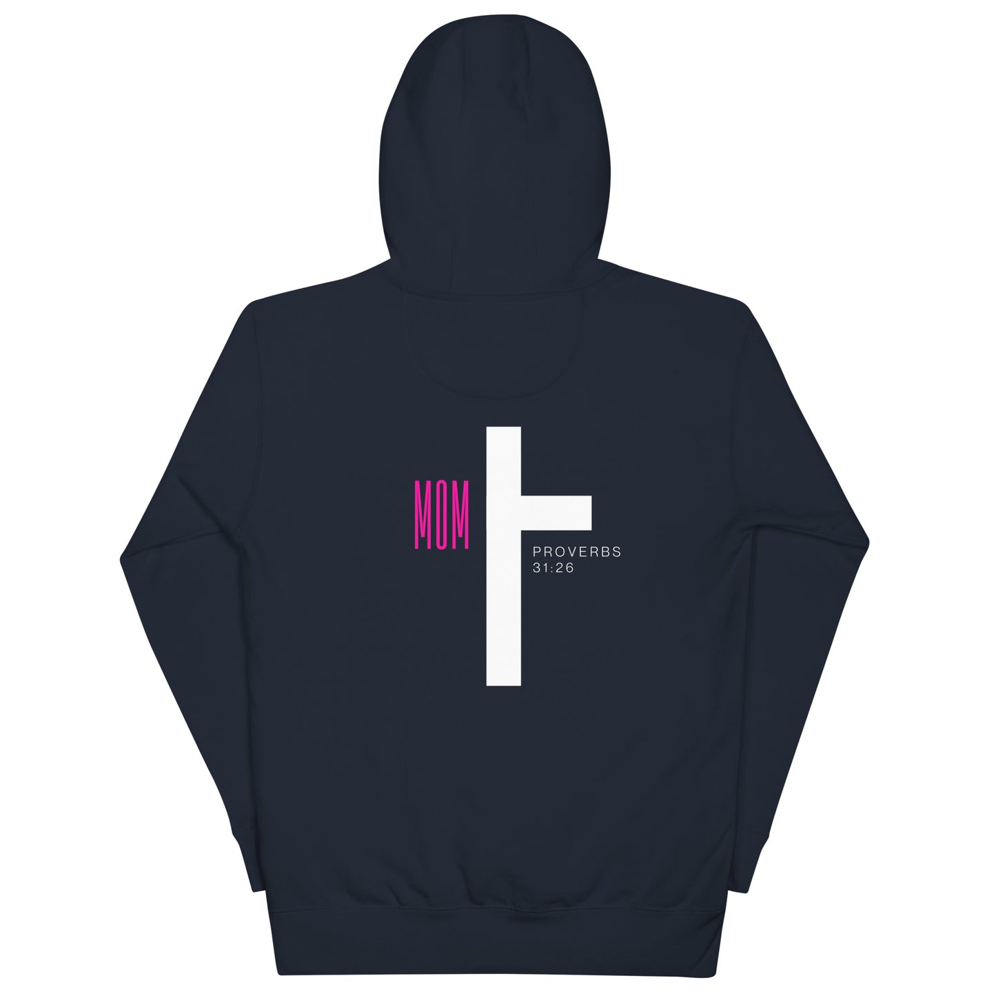 Wrestling Mom Cross Hoodie