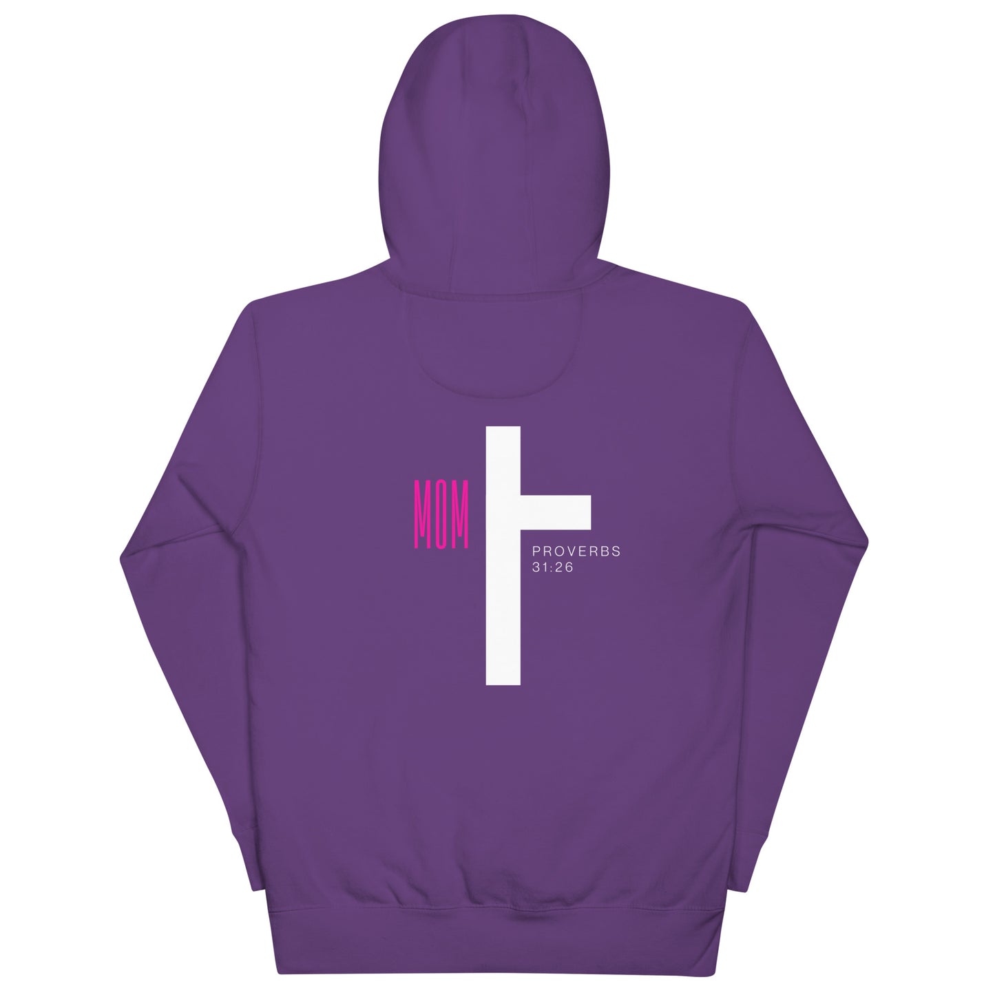 Wrestling Mom Cross Hoodie