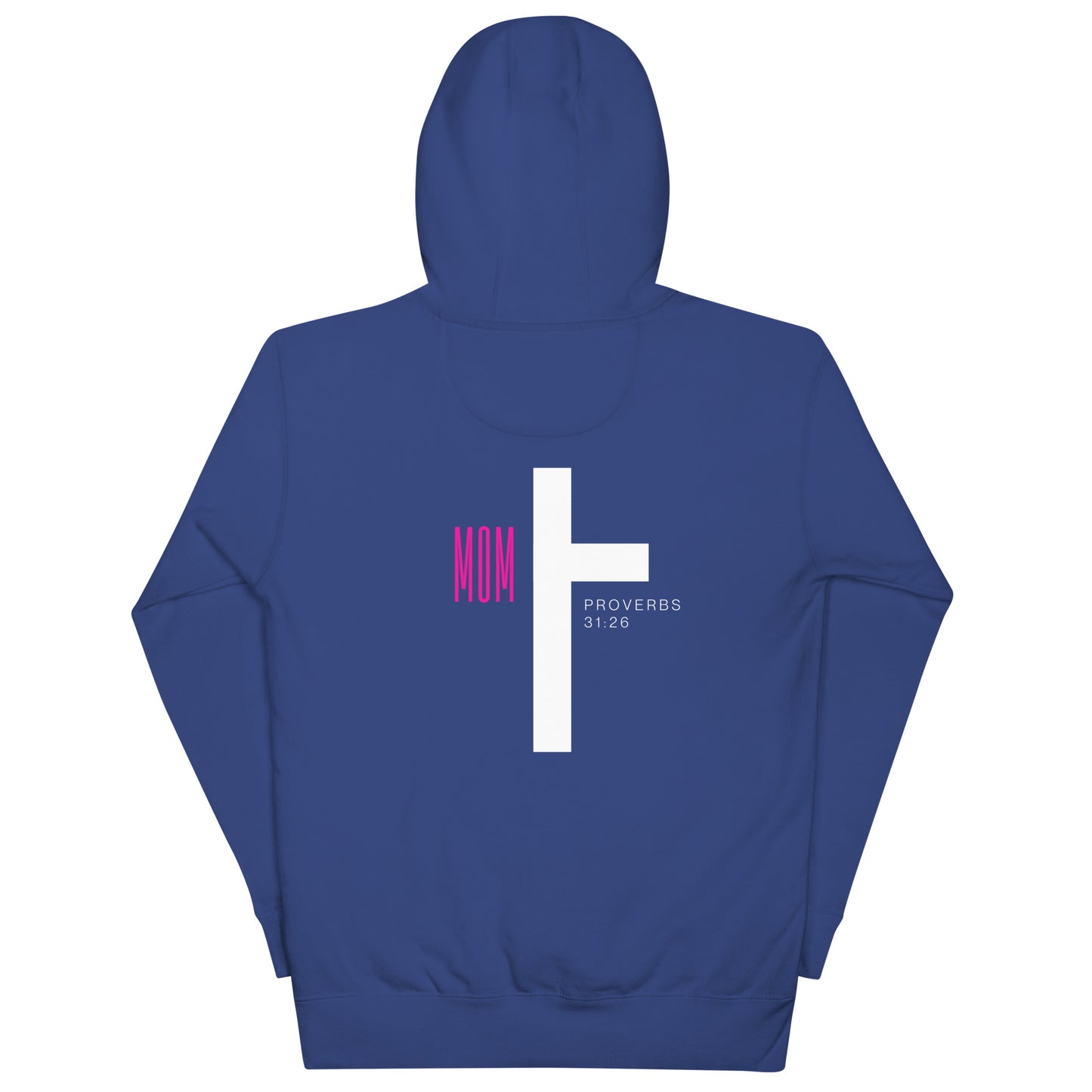 Wrestling Mom Cross Hoodie